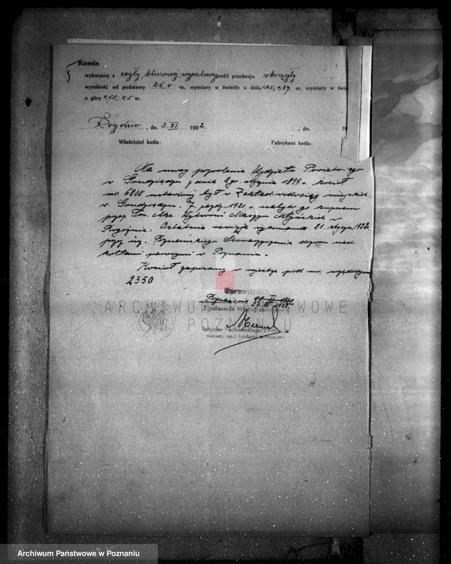 Obraz 9 z jednostki "Wytwórnia maszyn młyńskich w Rogoźnie, pow. obornicki własność. Połaszewski"