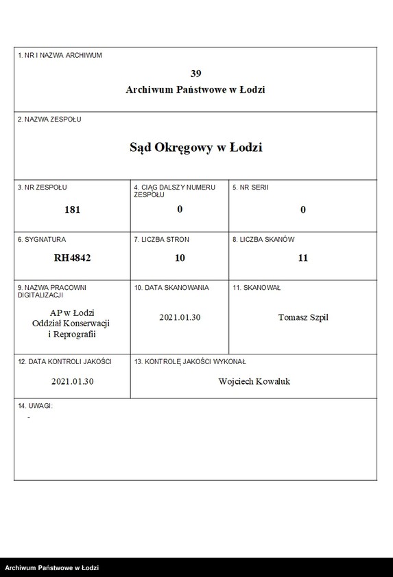 Obraz 1 z jednostki "Izrael Cymmerman- drobna sprzedaż mięsa"