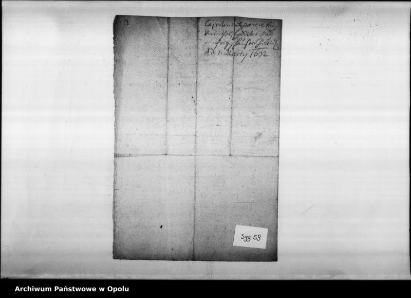 Obraz 4 z jednostki "Fryderyk Oppersdorf [starosta krajowy] do króla o zezwolenie na zatrudnienie doktora medycyny Jana Elszersa dla Opola i okolicy."