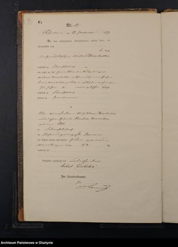 image.from.unit.number "Sterbe-Haupt-Register Nr 1 - 142"