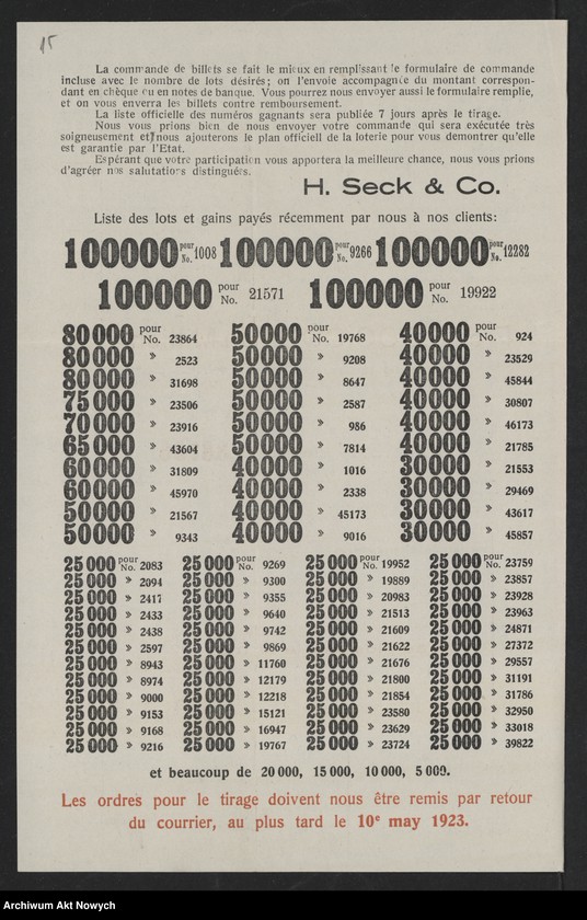 image.from.unit.number "Wykazy wylosowanych numerów pożyczek premiowych. Kupony pożyczek i loterii. Ogłoszenia o emisji kuponów pożyczek"