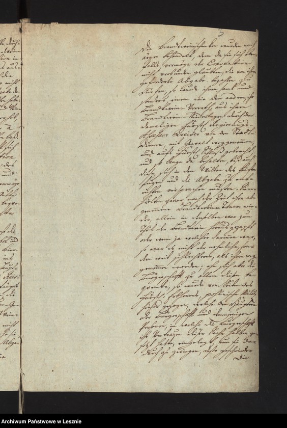 Obraz 6 z jednostki "[Akta manualia J. C. in Sachen der Stadt Lissa contra den Fürsten von Sułkowski wegen Abgaben]"