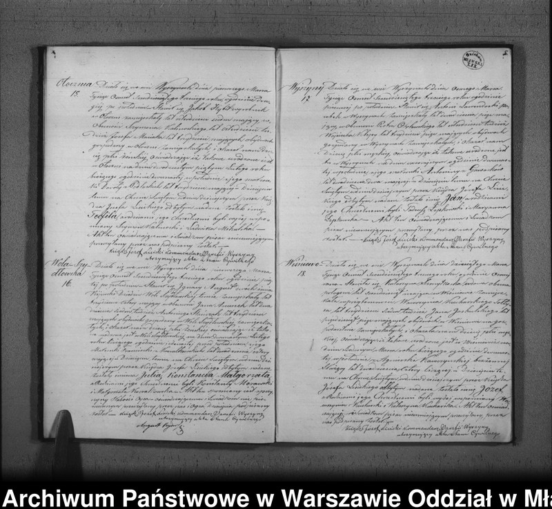 image.from.unit.number "Akta urodzeń, małżeństw i zgonów"