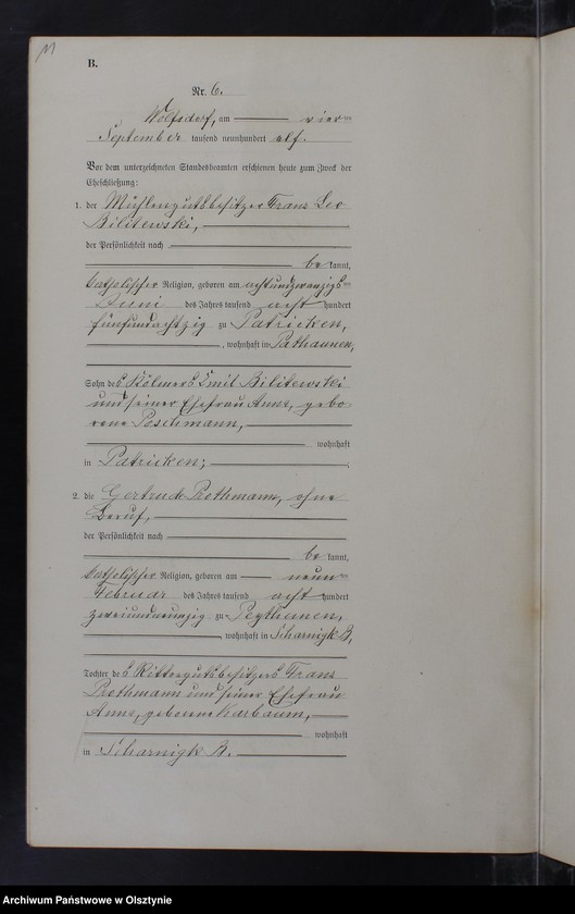 image.from.unit.number "Heirats-Neben-Register Nr 1-19"