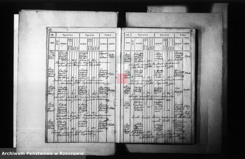 Obraz 11 z jednostki "Księga małżeństw"