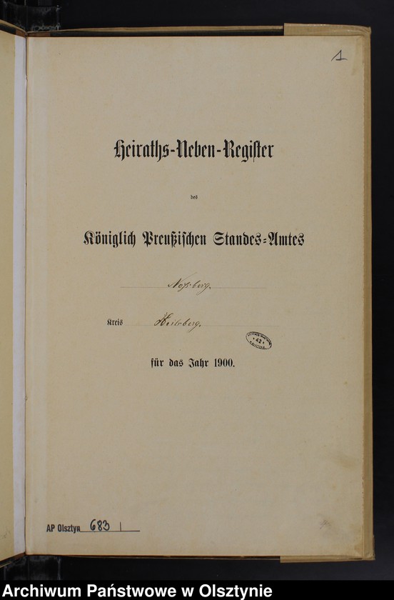 image.from.unit.number "Heiraths-Neben-Register Nr 1 - 2"