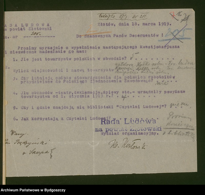 image.from.unit.number "[Rada Ludowa na powiat złotowski - sprawozdania z wieców, kwestionariusze dot. towarzystw polskich]"