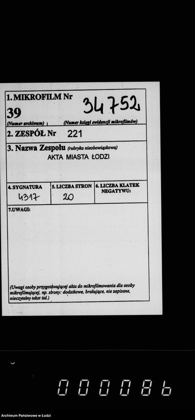 Obraz 2 z jednostki "O vzyskanji raznych štrafov"