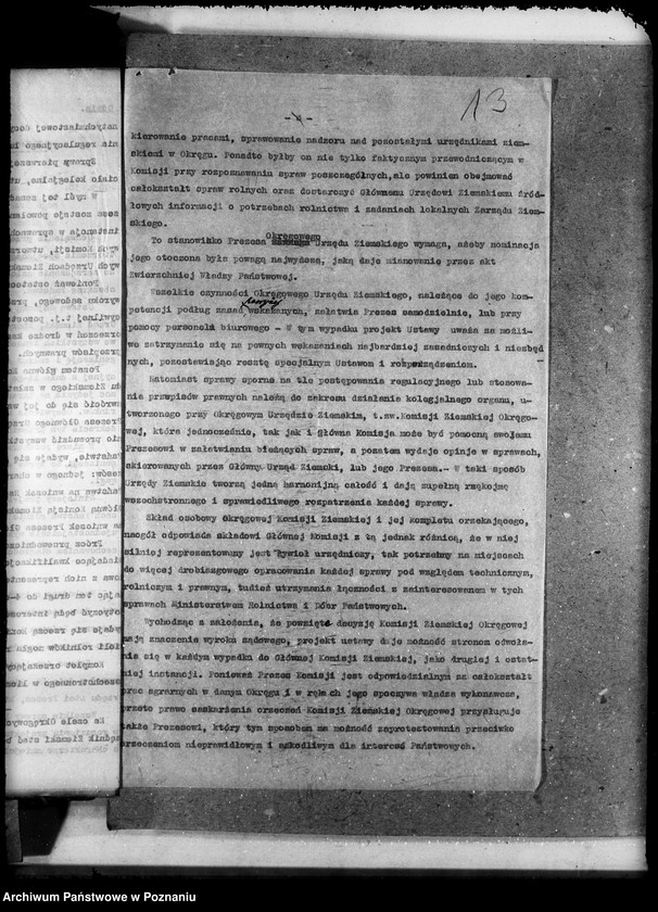 image.from.unit.number "Sprawy agrarnej reformy Główny Urząd Ziemski w Warszawie"