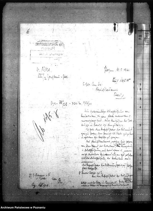 Obraz 10 z jednostki "Unterbringung einer Polizei- Kompanie in Kalisch"