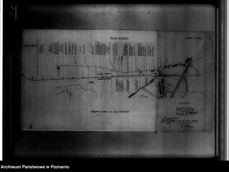 Obraz 5 z jednostki "Towarzystwo Elektryfikacji Okręgu Poznańskiego Spółka Akcyjna W Poznaniu plany sytuacyjne wsi i miast w związku z projektowaną elektryfikacją"