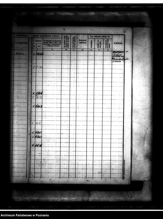 Obraz 10 z jednostki "Parcelacja majątku Biernacice powiatu tureckiego"