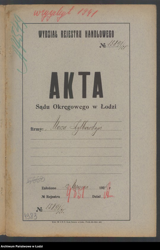 Obraz 2 z jednostki "Masza Zylbersztajn- drobna sprzedaż chustek"