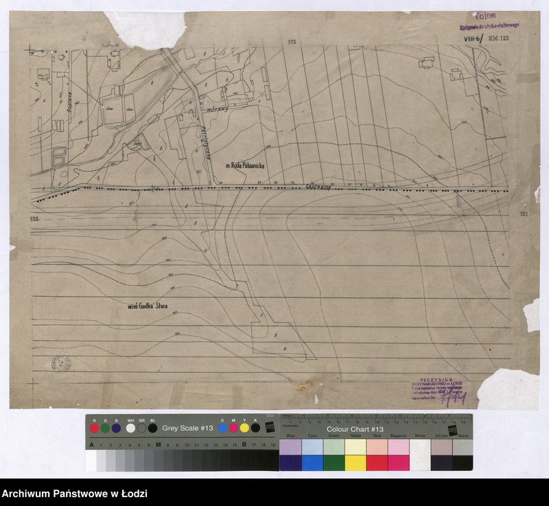 Obraz 1 z jednostki "Plan m. Łodzi 1:2000. Sekcja SW122"