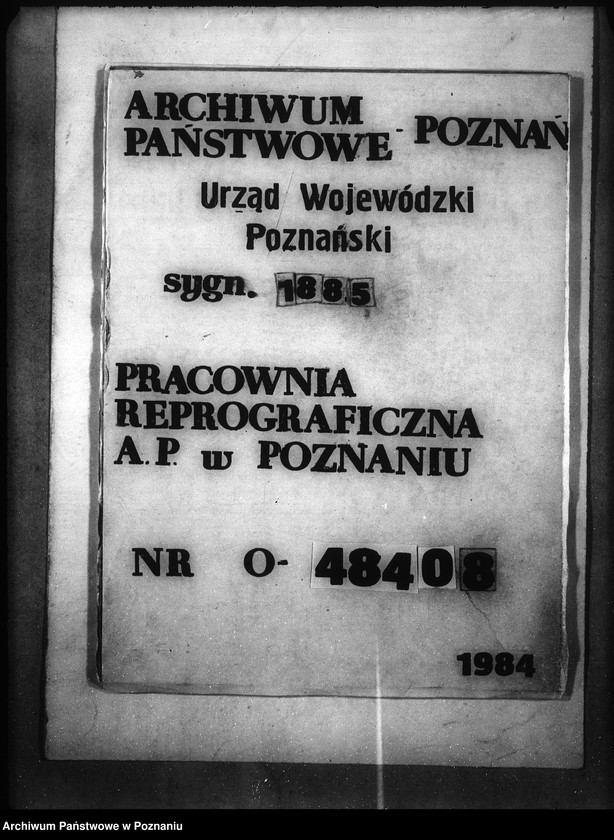 Obraz 1 z jednostki "Die Bildung der Entwaesserungsgenossenschaft Dembicz Kreis Schroda"
