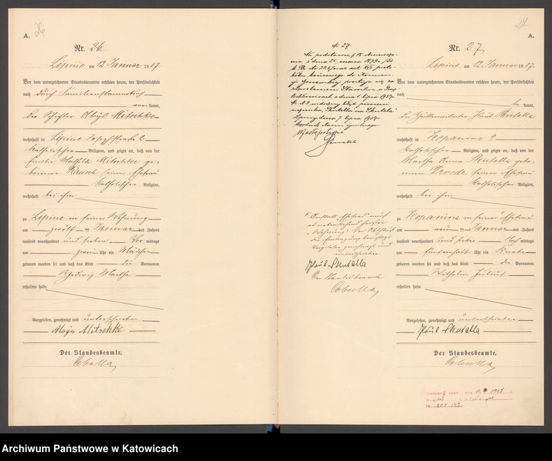 image.from.unit.number "Księga urodzeń T. I nr 1-400"