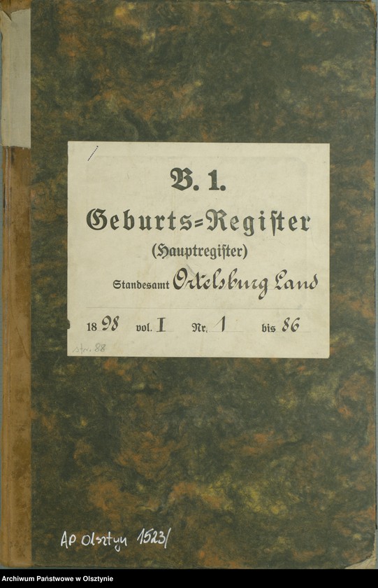 image.from.unit.number "Geburts-Haupt-Register Nr 1 - 86"