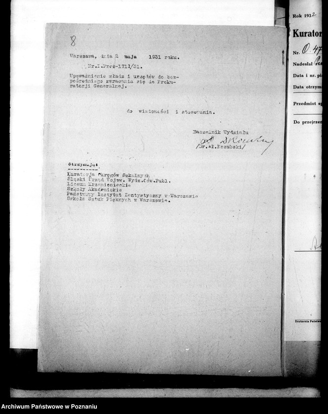 Obraz 12 z jednostki "Administracja ogólna"