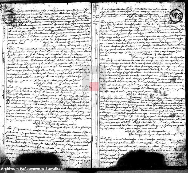 image.from.unit.number "Akta Cywilne Umarłych Gminy Krasnopolskiey. Od Roku 1812 1-go Stycznia. Sporządzone."