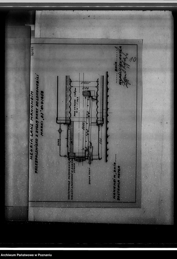 Obraz 15 z jednostki "/Mączkarnia parowa w maj. Kamieniec, pow. kościański, własność Z. Kozierowskiego/"