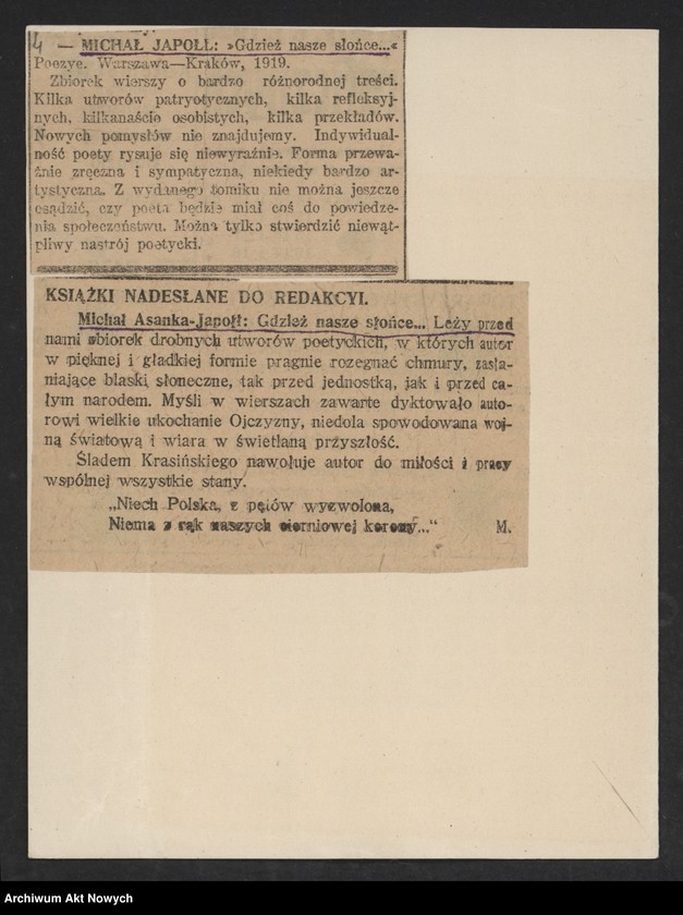 Obraz 6 z jednostki "Asanka Japołł Michał"