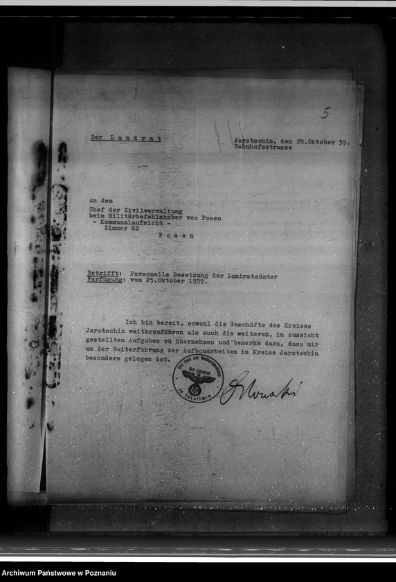 Obraz 9 z jednostki "Personelle Besetzung der Landratsämter"