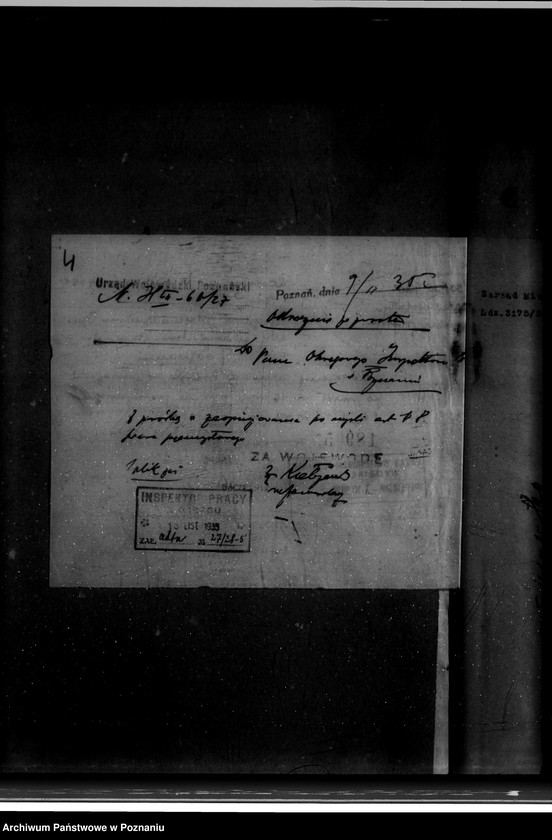 Obraz 8 z jednostki "Zatwierdzenie zakładu przemysłowego /młyna/ Jana Sibilskiego w Wolsztynie"