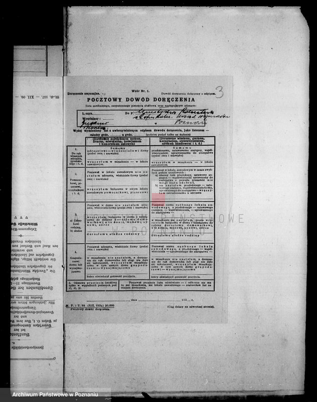 Obraz 8 z jednostki "Majątek Kosztowo powiatu wyrzyskiego wyłączenie z art. 5 ustawy o wykonaniu reformy rolnej"