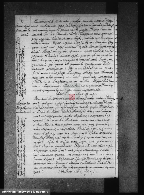 image.from.unit.number "Dublikat aktov graždanskago sostoâniâ rimsko kat. prihoda Glovačov za 1905 god"
