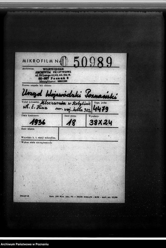 Obraz 2 z jednostki "Mleczarnia w Kobylinie własność E. Hinz nr woj. kotła 302"