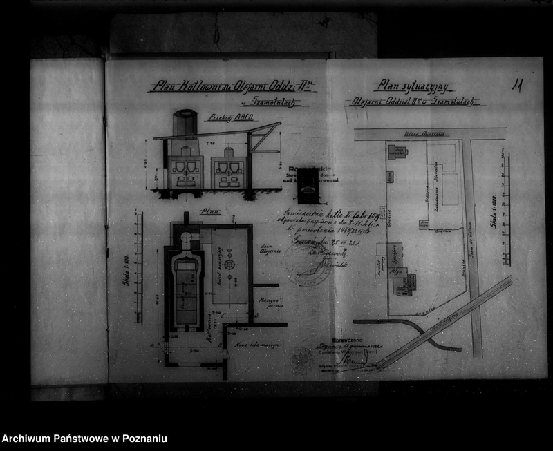 Obraz 15 z jednostki "Młyn parowy w Szamotułach własność Olejarnia w Szamotułach nr woj. kotła 79"
