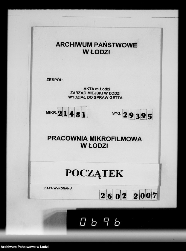 Obraz 1 z jednostki "[Korespondencja z urzędami, instytucjami i firmami] Lit.Lo-Lod."