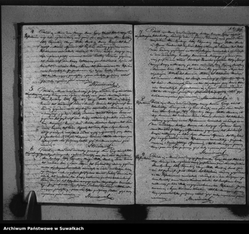 image.from.unit.number "Duplikat Aktów Urodzonych, Zaszlubionych i Umarłych Sekty Filiponów Okręgu Hutta na rok 1847"