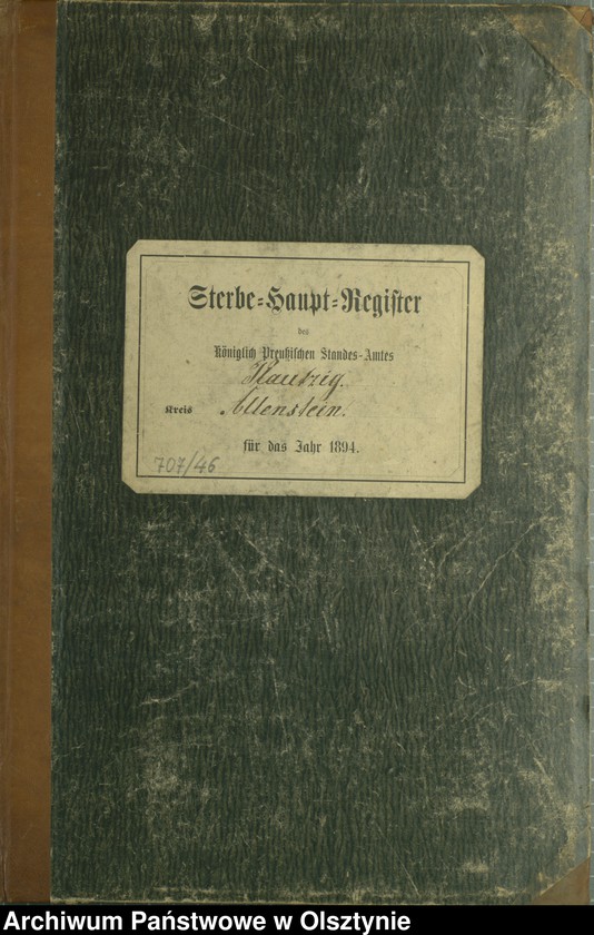 image.from.unit.number "Sterbe-Haupt-Register Nr 1 - 22"