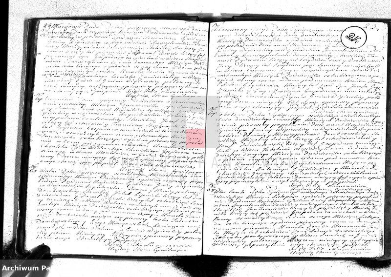 image.from.unit.number "Akta śmierci gminy wigierskiey od 1-go miesiąca stycznia 1819 do dnia ostatniego grudnia tegoż roku 1819"