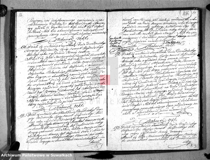 image.from.unit.number "Duplikat Akta Urzędnika Stanu Cwilnego Wyznania Moyżeszowego Okręgu Suwalskiego i Jeleniewskiego Urodzonych z roku 1833"