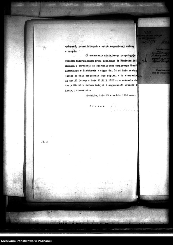 image.from.unit.number "Wyłączenie z art.4,5 ustawy o wykonaniu reformy rolnej z 28 XII 1925 r. miejscowości Lubstów, Nacięcie, Nowa Wieś-Sycowo, Leśniewo, Wielki Bór, osady we wsi Grondy, osady we wsi Lubstówek /Koło/"