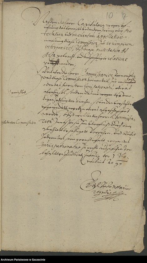 image.from.unit.number "Kirche zu Zirkwitz [Cerkwica]."