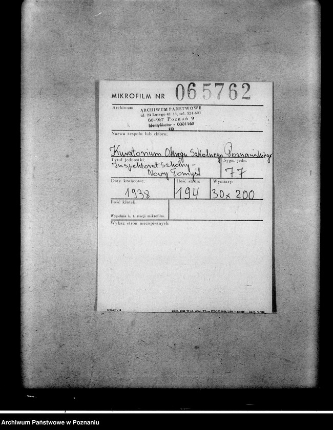 Obraz 2 z jednostki "Inspektorat Szkolny- Nowy Tomyśl"