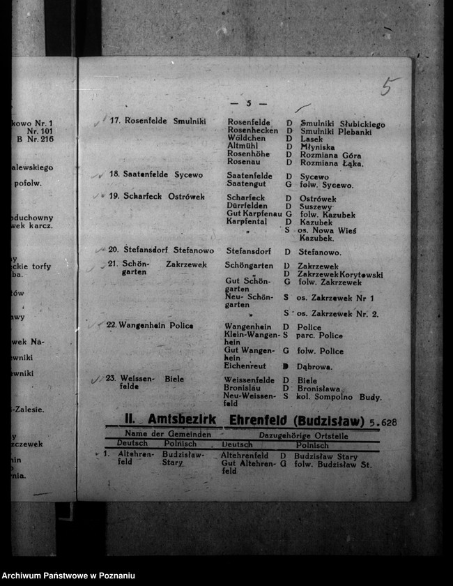 Obraz 10 z jednostki "Ortsverzeichnis des Kreises Warthbrücken"