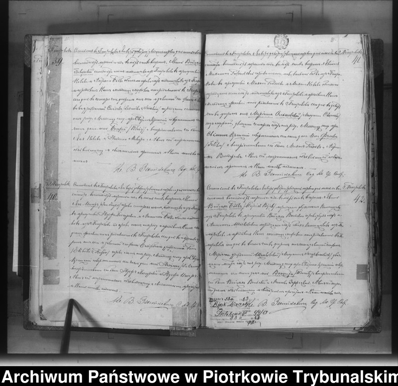 Obraz 13 z jednostki "[Księga duplikat aktów urodzonych, zaślubionych i zmarłych]"