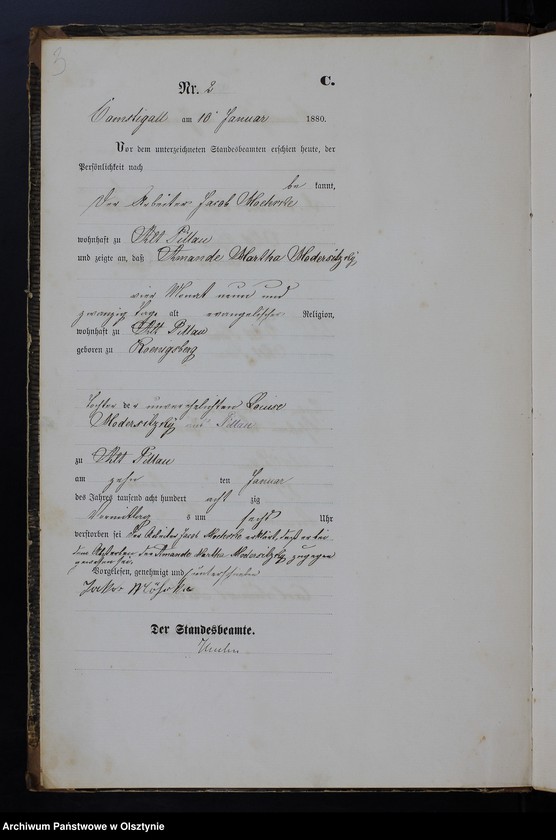 image.from.unit.number "Sterbe-Haupt-Register Nr 1 - 98"