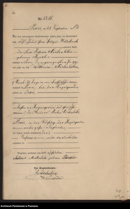 Obraz 9 z jednostki "Księga zgonów tom V"