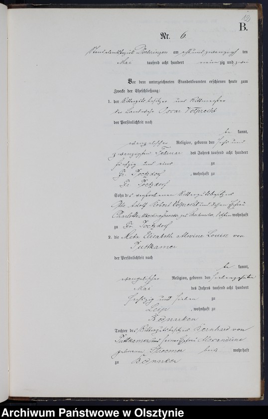 image.from.unit.number "Heiraths-Neben-Register Nr 1 - 16"