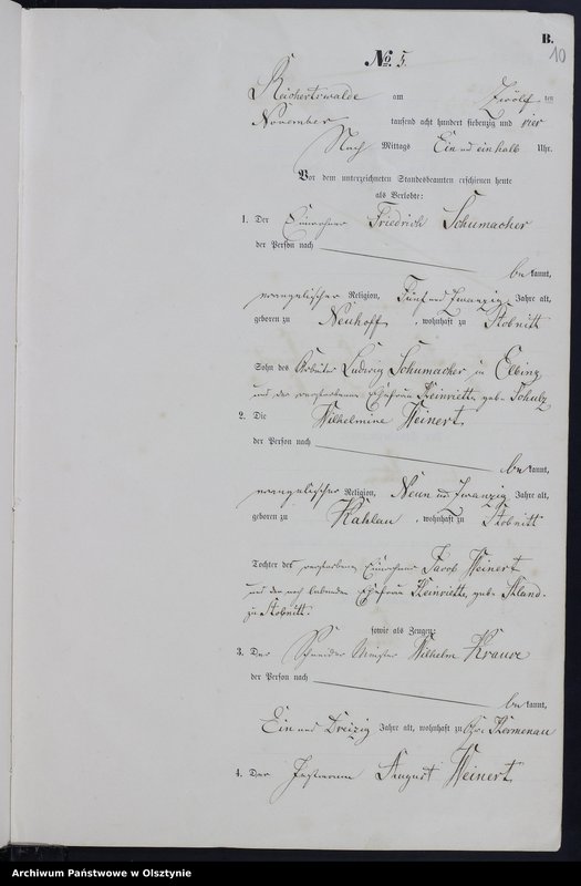 image.from.unit.number "Heiraths-Neben-Register Nr 1 - 9"