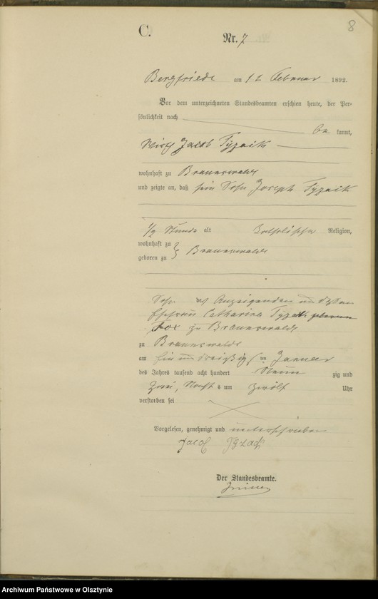 image.from.unit.number "Sterbe-Haupt-Register Nr 1 - 51"