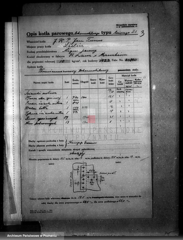 Obraz 7 z jednostki "Młyn parowy w Lulinie, pow. obornicki"