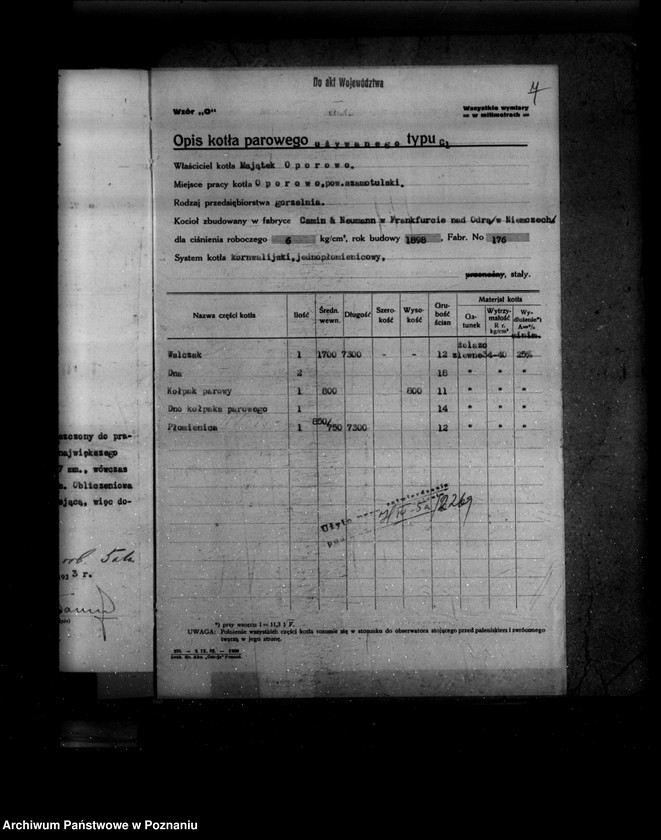 Obraz 11 z jednostki "Gorzelnia rolnicza w Otorowie powiat szamotulski nr woj. 2269"