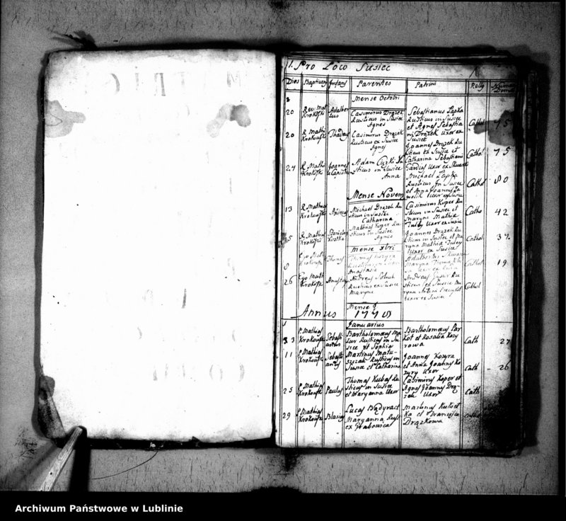 Obraz 4 z jednostki "Metrica baptisatorum"