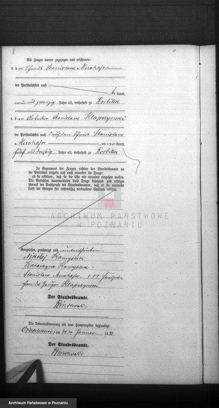 Obraz 10 z jednostki "Księga małżeństw"